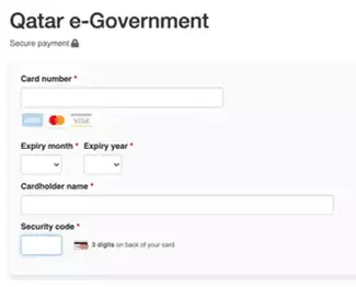 hukoomi card payment transaction Screenshot at Hukoomi web portal